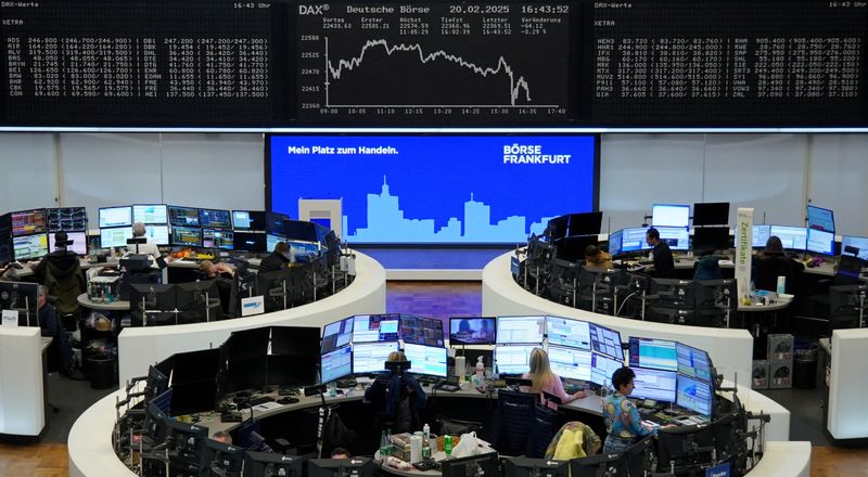 Europe's STOXX 600 closes near record high; German elections in focus