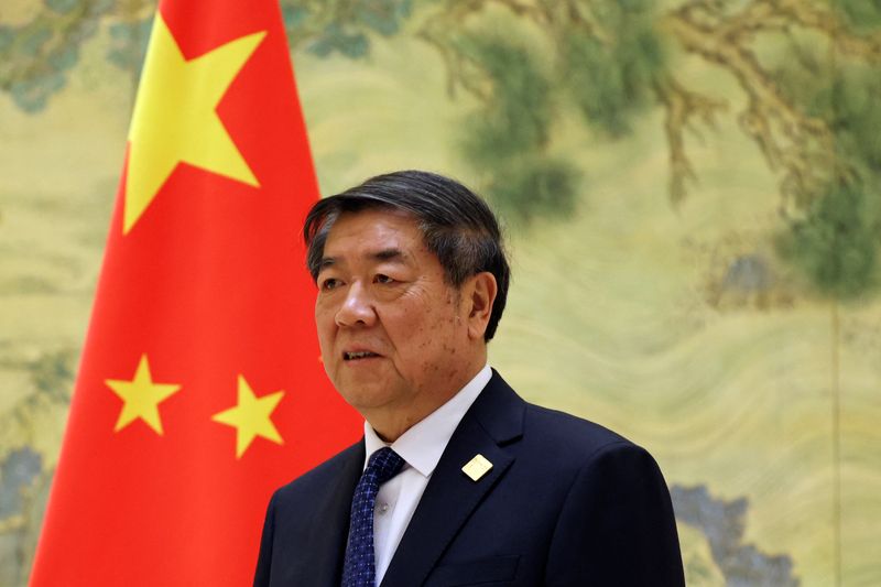 &copy; Reuters. Vice-premiê da China, He Lifeng n11/01/2025. REUTERS/Florence Lo/File Photon