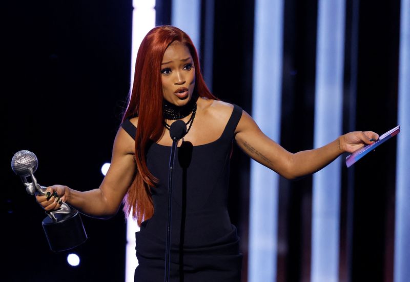 Keke Palmer wins entertainer of the year at NAACP Image Awards