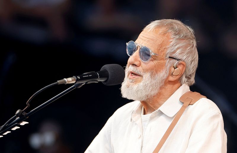 &copy; Reuters. Cat Stevens no Glastonbury Music Festivaln 25/6/2023   REUTERS/Jason Cairnduff