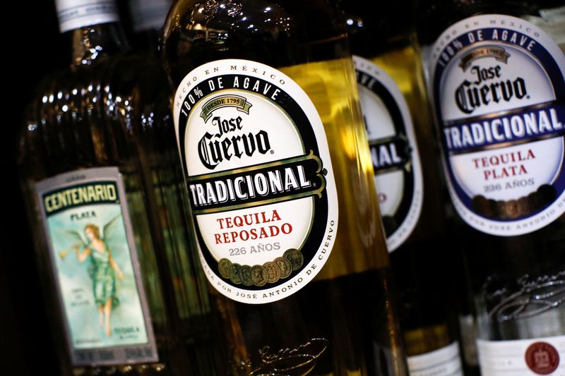 Tequila maker Becle's profit plummets, drained by lower sales in US and Canada