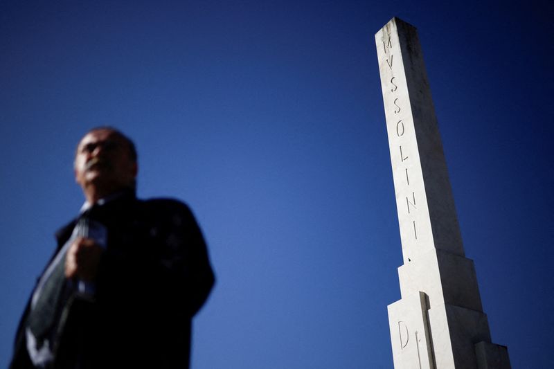 Home of Italy's last fascist government scraps honorary citizenship for Mussolini