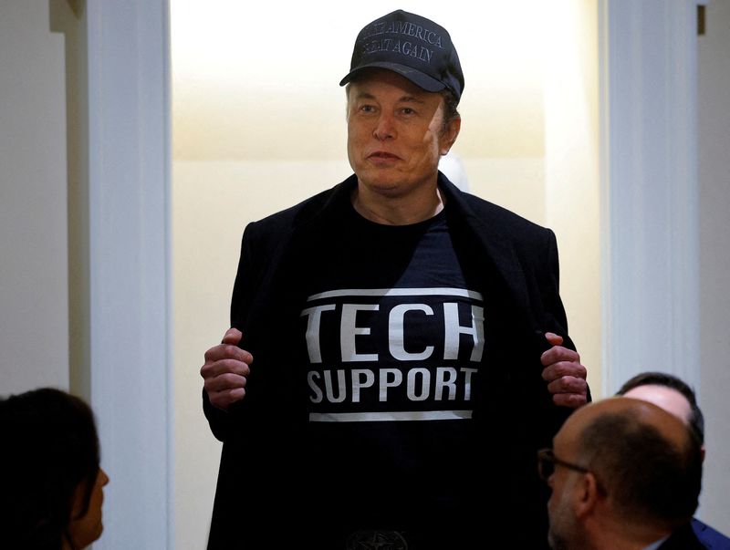 &copy; Reuters. Elon Muskn26/02/2025nREUTERS/Brian Snyder