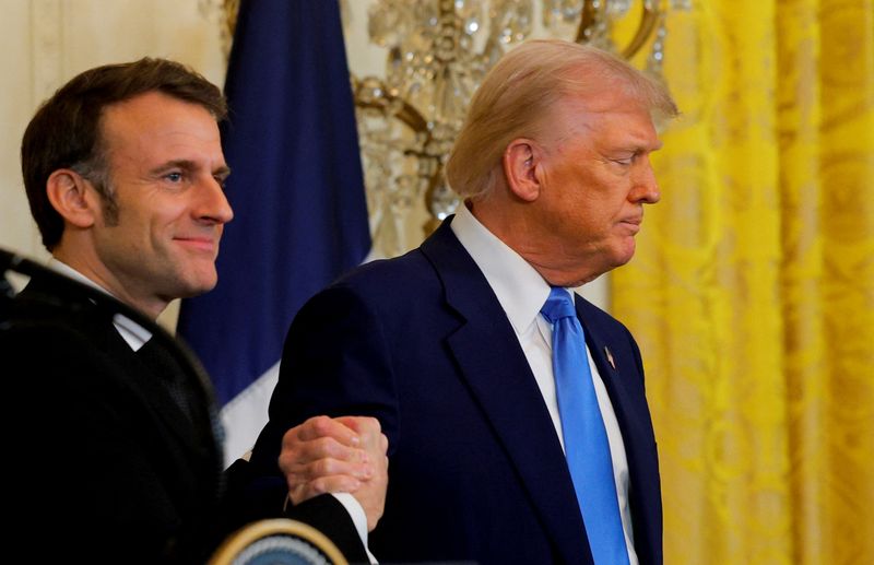 Macron says left Washington with very little hope on tariffs