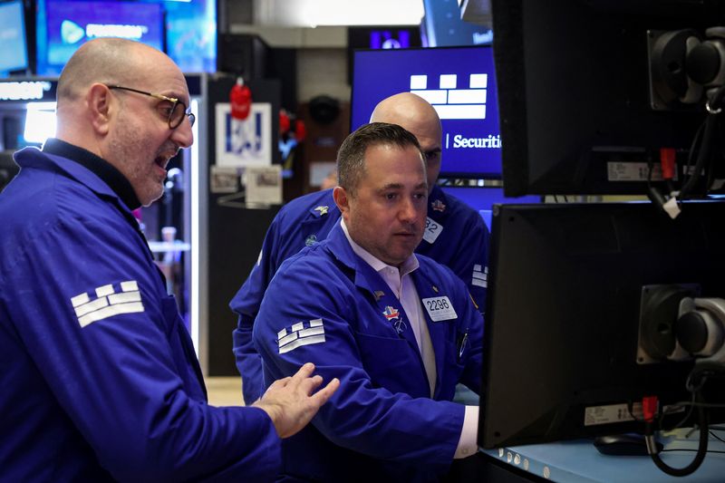 Futures edge up with economic data, tariffs in focus