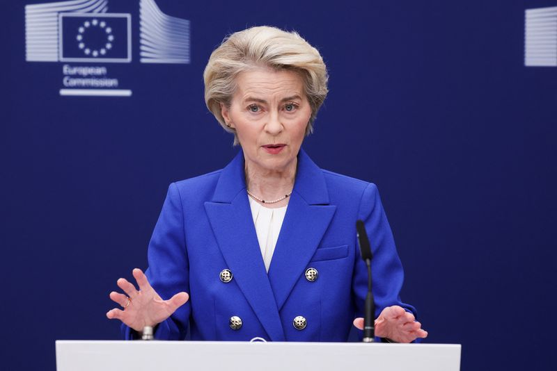 Piani difesa Ue potrebbero mobilitare 800 mld euro - von der Leyen