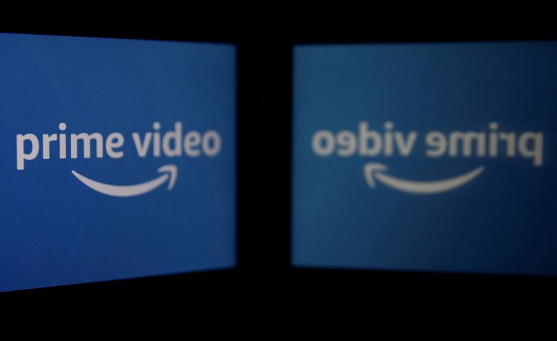 &copy; Reuters. Logo do serviço de streaming Amazon Prime Video em ilustraçãon5/3/2021REUTERS/Danish Siddiqui/Ilustração/Arquivo