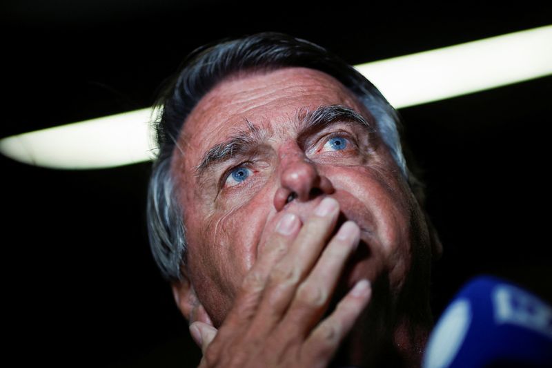 &copy; Reuters. Ex-presidente Jair Bolsonaro n06/03/2025nREUTERS/Adriano Machado