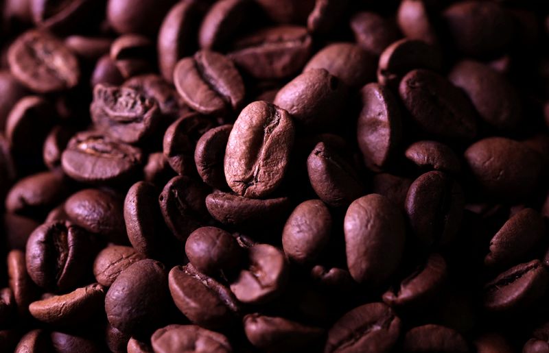 &copy; Reuters. Grãos de café