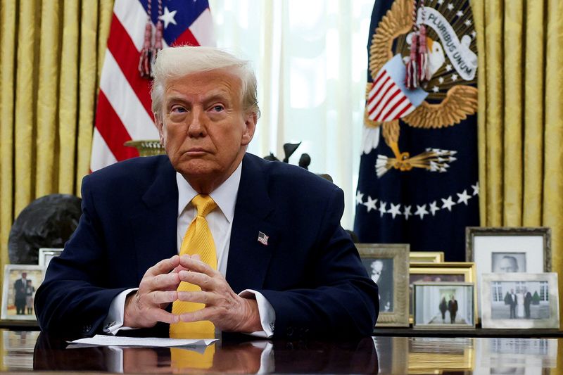 &copy; Reuters. Presidente dos EUA, Donald Trumpn07/03/2025nREUTERS/Leah Millis