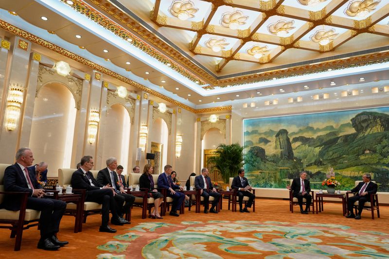 Pro-Trump senator meets Chinese Premier Li with US company executives