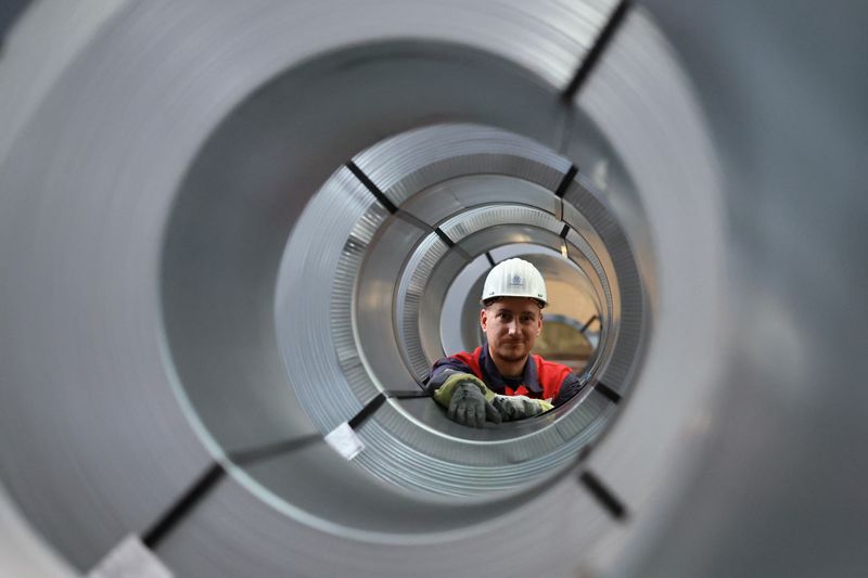 German growth edges up in March as manufacturing production rises, PMI shows