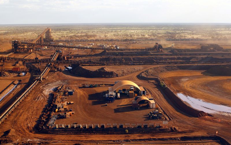 &copy; Reuters. Mina de minério de ferro da Fortescue em Pilbara, Austrália