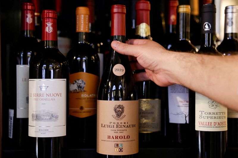 Italian wine exports to US 'at standstill' due to tariff fears