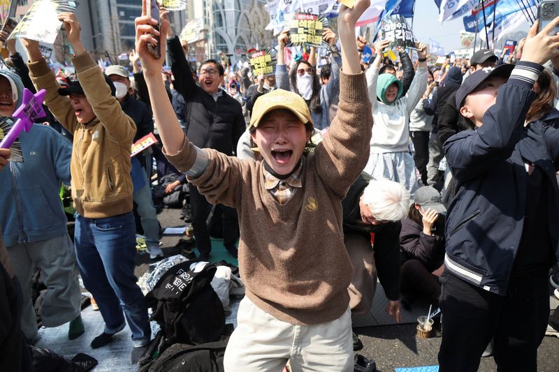 South Korea's Yoon removed from office over martial law, election looms