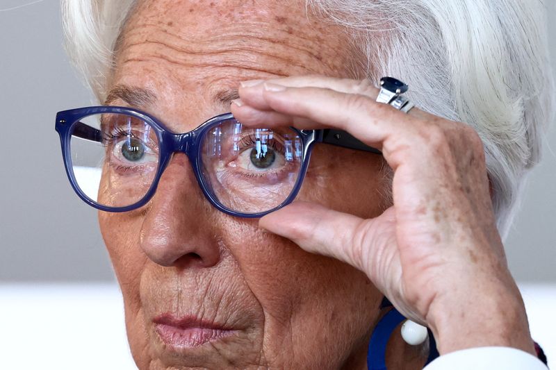 &copy; Reuters. Presidente do BCE, Christine Lagarde, em Berlimn26/05/2025 REUTERS/Liesa Johannssen
