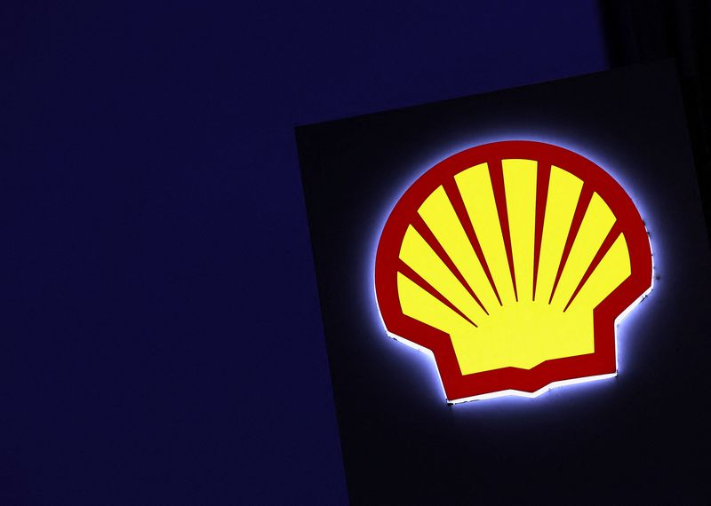 &copy; Reuters. Logo da Shell em posto em Bruxelas