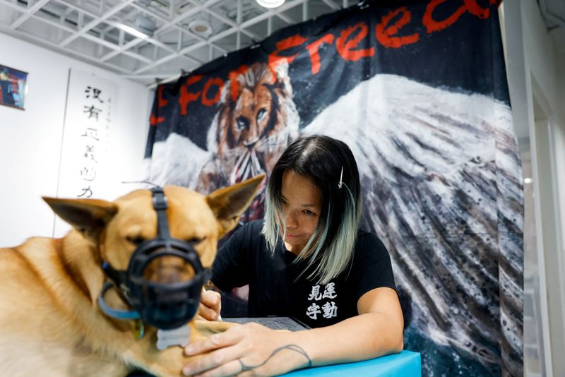Hong Kong activist challenges China's Tiananmen taboo from exile in Taiwan