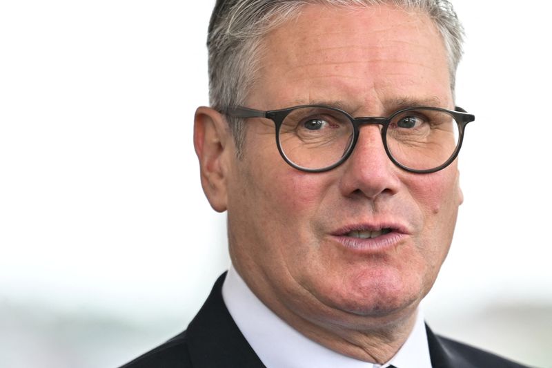 &copy; Reuters. Premiê britânico Keir Starmer em Glasgown 2/6/2025   Andy Buchanan/Pool via REUTERS