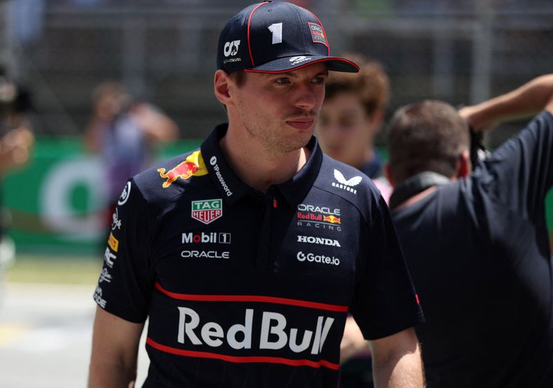 &copy; Reuters. Max Verstappen durante Grande Prêmio da Espanha de Fórmula 1n01/06/2025 REUTERS/Bruna Casas