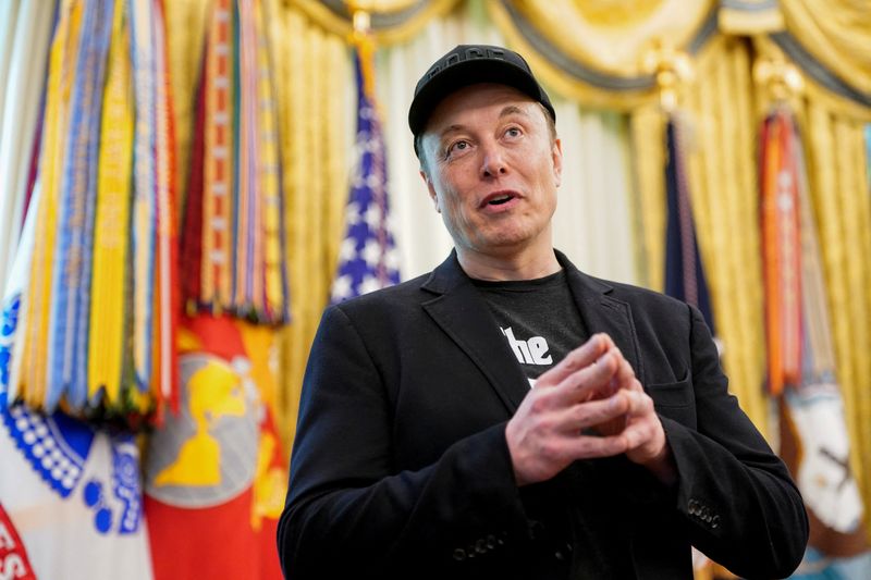 &copy; Reuters. O bilionário Elon Musk na Casa Branca, em Washington, D.C., EUAn30/05/2025nREUTERS/Nathan Howard