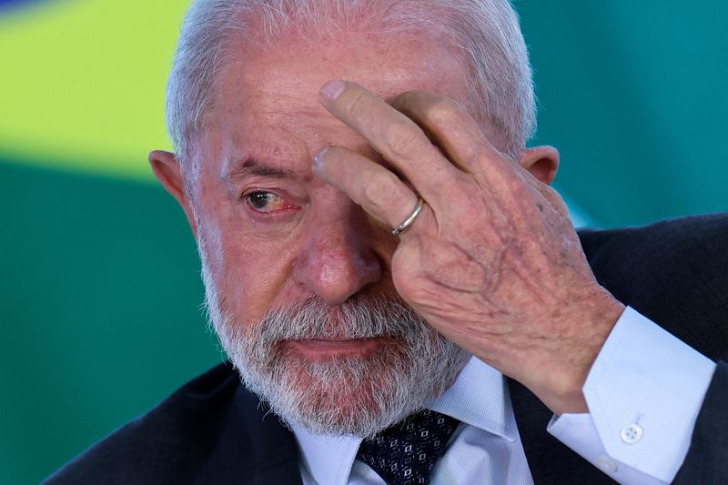 &copy; Reuters. Presidente Luiz Inácio Lula da Silva durante cerimônia no Palácio do Planalton03/06/2025 REUTERS/Adriano Machado
