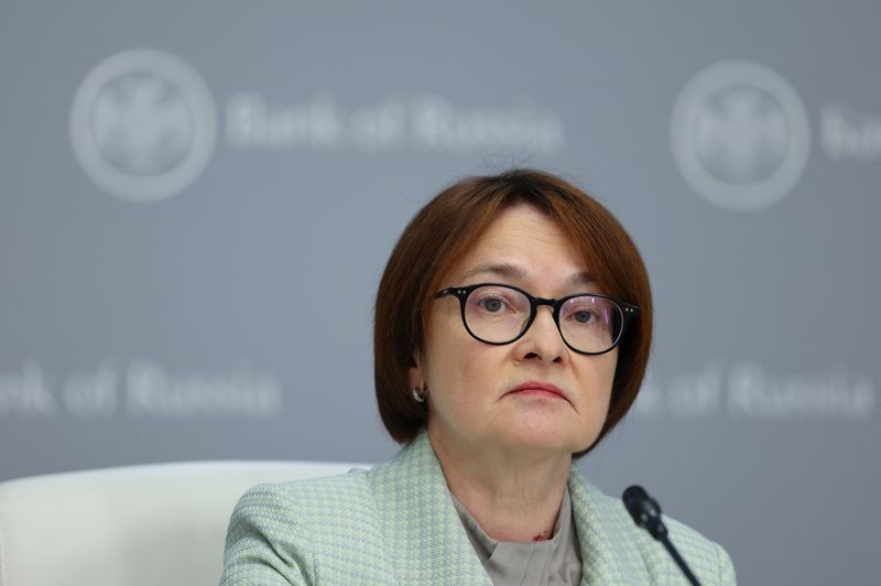 Russia's Nabiullina on central bank rate cut, inflation and rouble