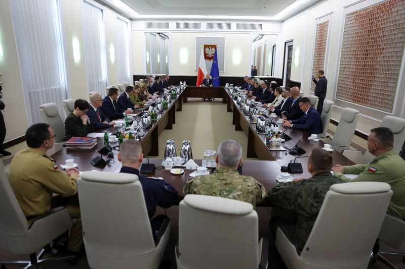 Poland is at its closest to open conflict since World War Two, PM says