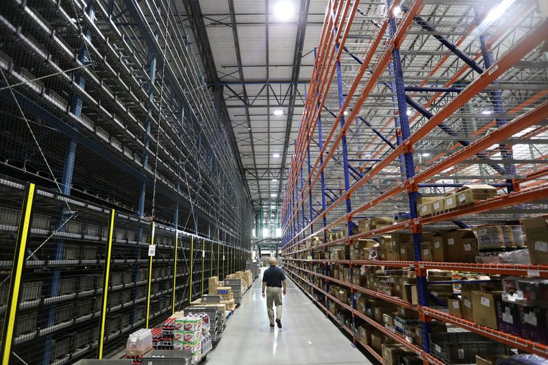 US wholesale inventories revised lower in July