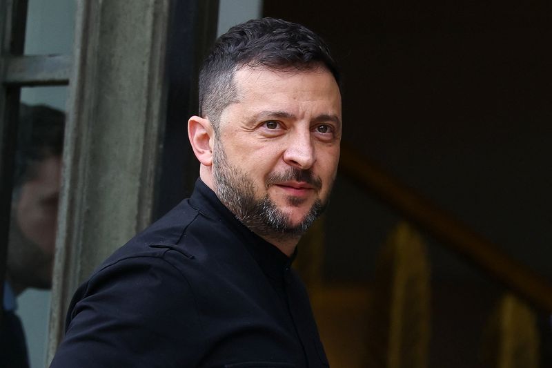 Ukraine’s Zelenskiy says discussed Russia sanctions, joint arms production with US envoy Kellogg