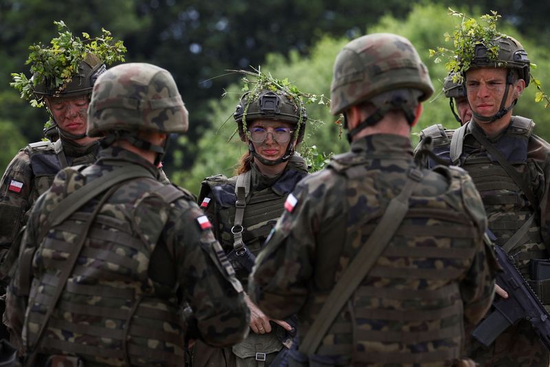 Fearful of Russian aggression, Poles flock to military training