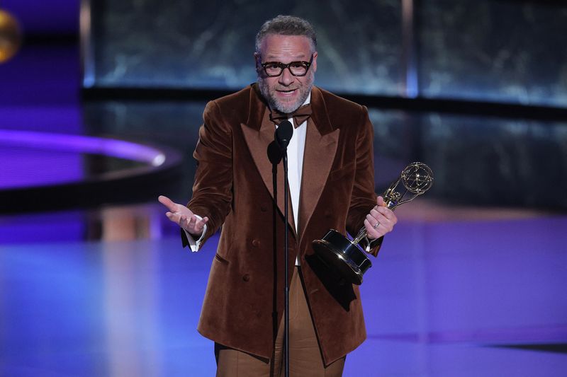 Hollywood celebrates ’The Pitt’ and ’The Studio’ at TV’s Emmy Awards