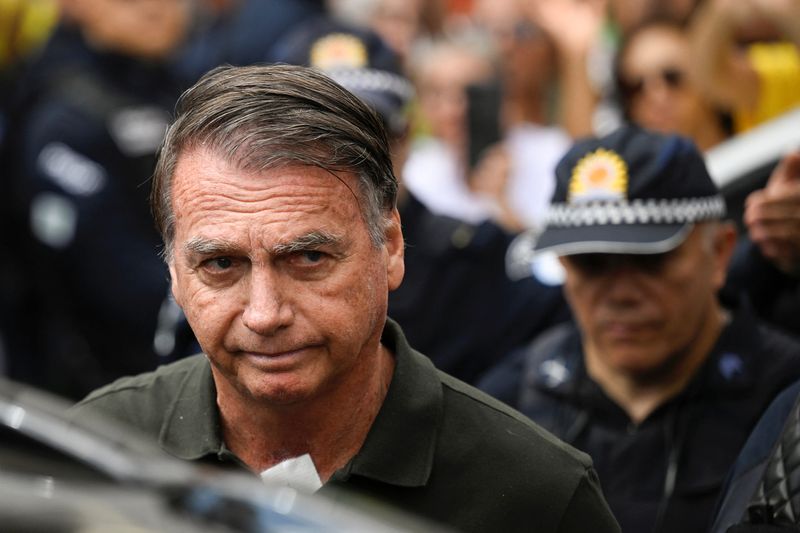 Brazil’s Bolsonaro taken to hospital after feeling sick, CNN Brasil reports
