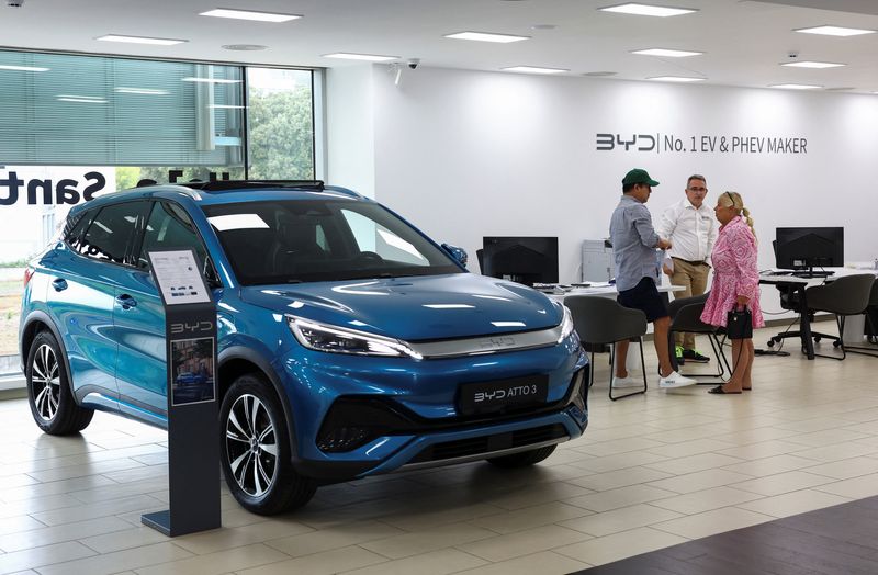 China’s BYD makes gains in Spain with low EV prices, fast expansion