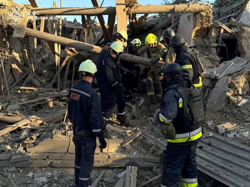 Russian attack on Zaporizhzhia kills three, governor says