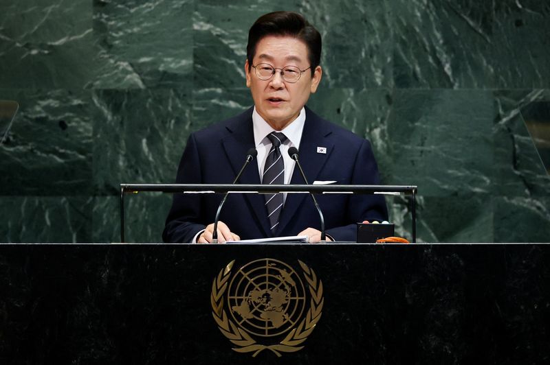 At UN, South Korean leader vows to reduce tensions with North Korea