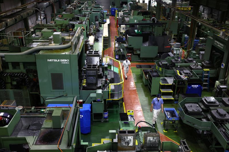 Japan's factory activity contracts further in September, PMI shows