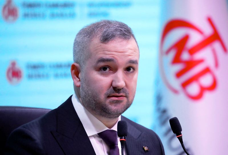 Turkish central bank governor says will keep tight monetary policy stance