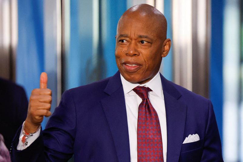 New York Mayor Eric Adams drops re-election bid