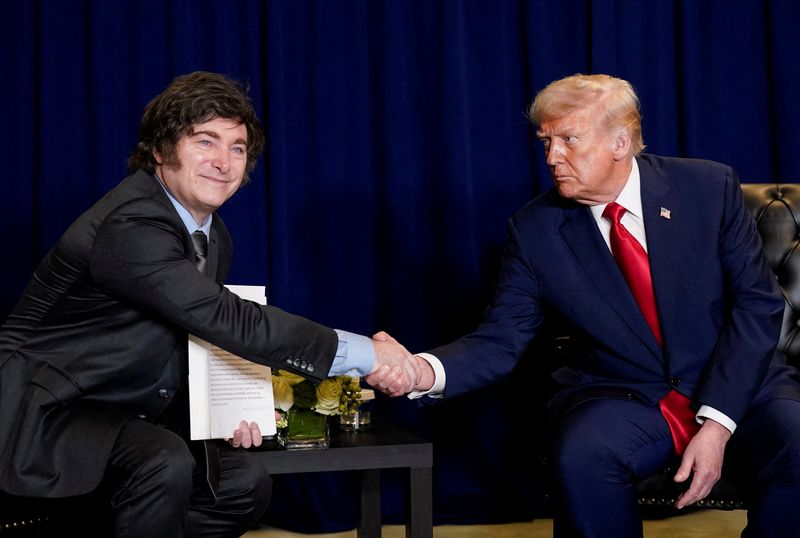 Trump to meet with Argentina’s Milei as soy sales could stymie $20 billion deal