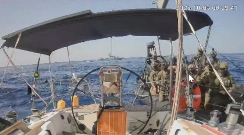 Israeli military intercepts final aid boat as new flotilla sails to Gaza