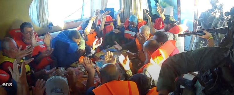 How the Gaza aid flotilla used cameras and data to win global attention