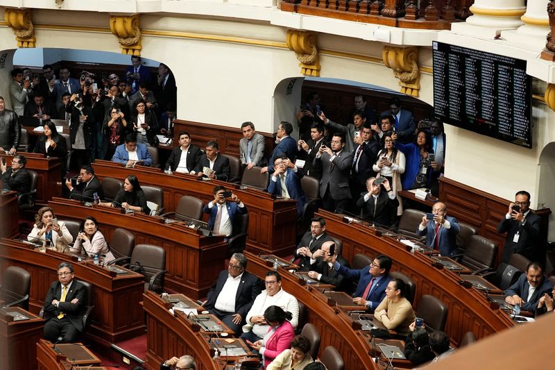Peru Congress votes to remove President Boluarte