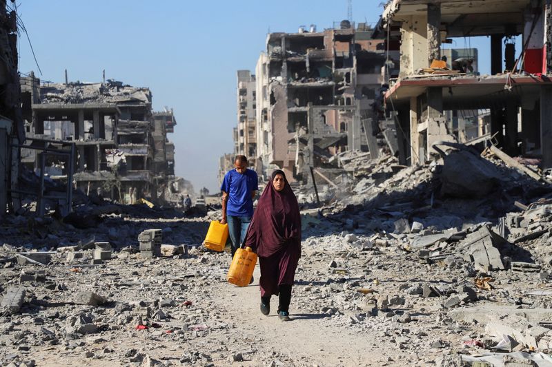 Aid trucks roll into Gaza as Hamas hands over more hostage bodies