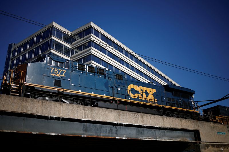 CSX beats quarterly estimates on higher intermodal volumes, merchandise pricing