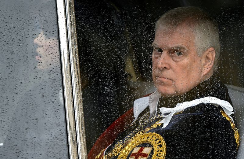 Britain's Prince Andrew gives up title of Duke of York