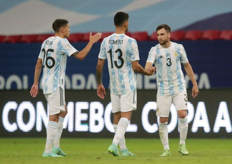 &copy; Reuters. L'Argentine a gagné sans convaincre face au Paraguay./Photo prise le 22 juin 2021/REUTERS/Henry Romero