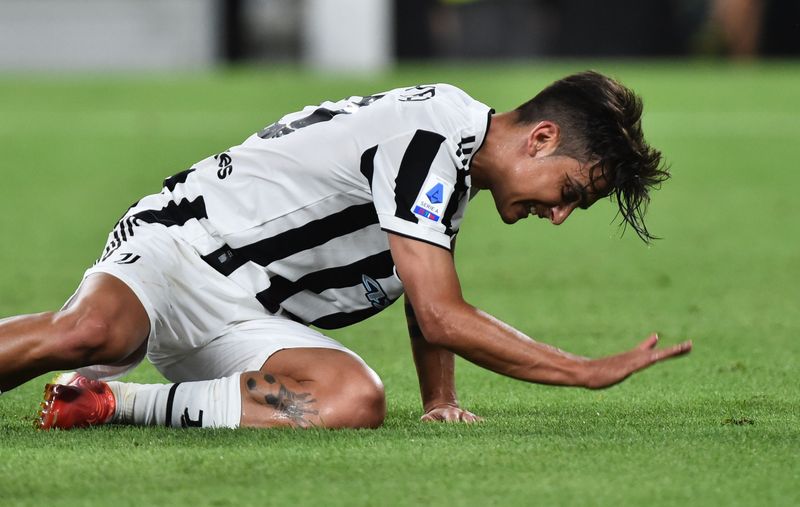 &copy; Reuters. Quelques jours après le départ de Cristiano Ronaldo, la Juventus essuie une défaite décevante contre Empoli./Photo prise le 28 août 2021/REUTERS/Massimo Pinca