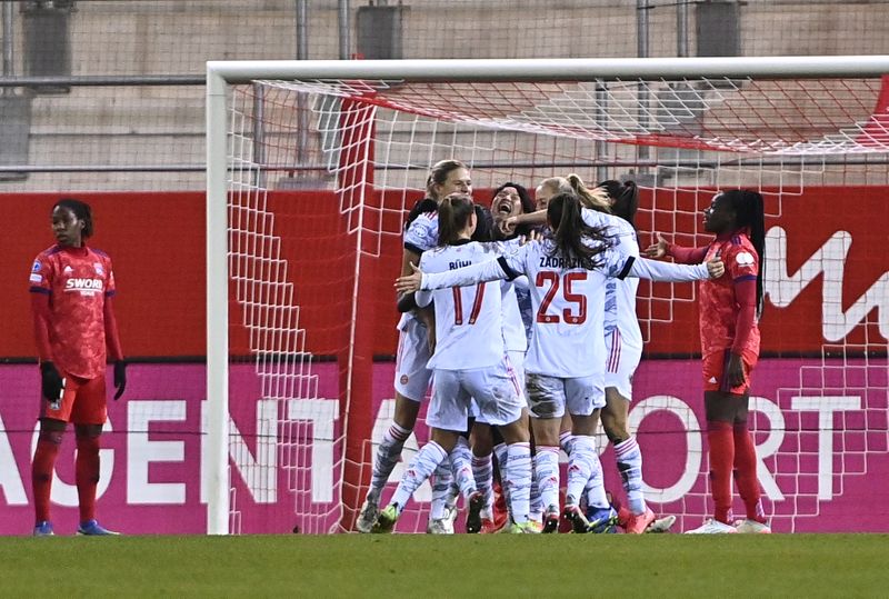 &copy; Reuters. Les Bavaroises ont marqué le seul but du match à la 69e minute./Photo prise le 17 novembre 2021/REUTERS/Lukas Barth