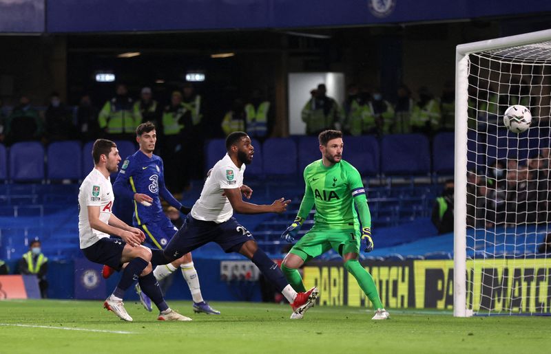 &copy; Reuters. Chelsea n’a perdu qu’une seule de ses six dernières rencontres toutes compétitions confondues face à Tottenham. /Photo prise le 5 janvier 2022/REUTERS/Andrew Couldridge